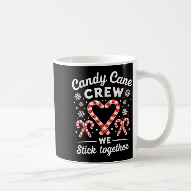 Mug Christmas Candy Cane Heart Holiday Family Matching (Droite)