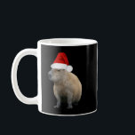 Mug Christmas Capybara Santa Hat<br><div class="desc">Christmas Capybara Santa Hat</div>