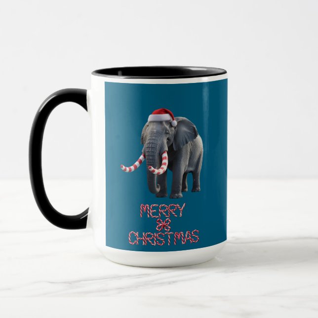 Mug Christmas Elephant (Gauche)
