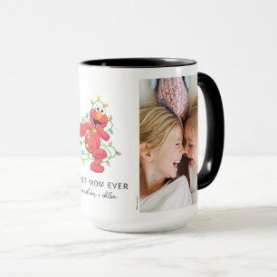 Mug Christmas Elmo   Meilleure maman - Photo