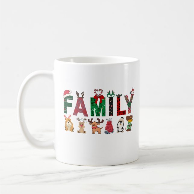 Mug Christmas Family Matching Shirts | holiday family  (Gauche)