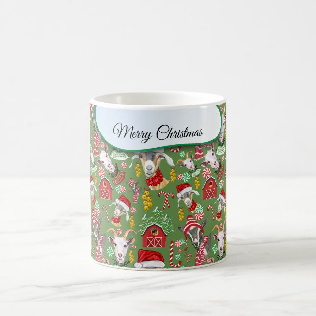 Mug Christmas GOATS Bonbons et cloches de Jingle GetYe (Centre)