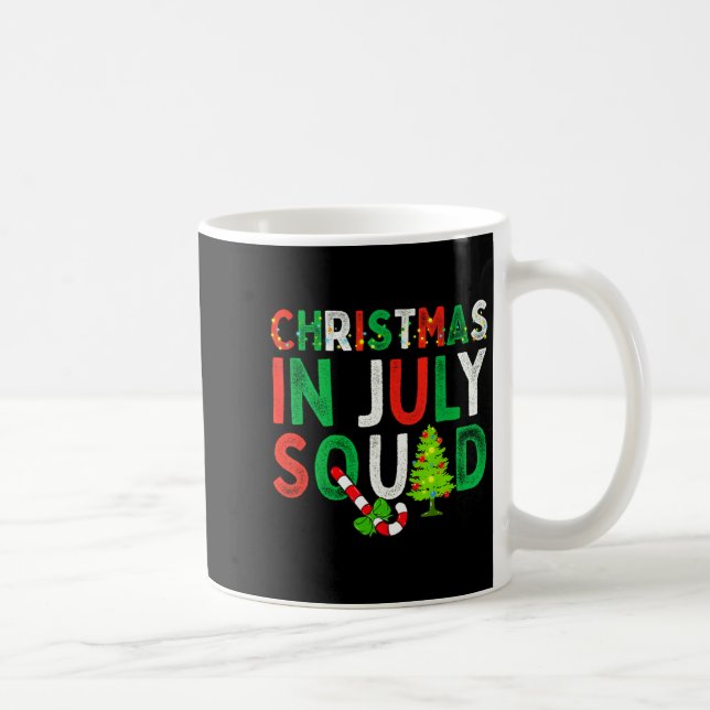 Mug Christmas In July Squad Funny Xmas Men Women Kids  (Droite)