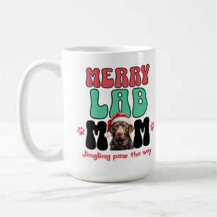 Mug Christmas Labrador Chien Maman