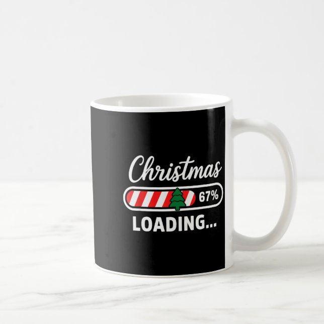 Mug Christmas Loading 67% Funny 6 7 Meme Xmas Gen Alph (Droite)