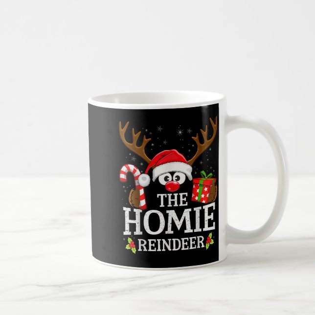 Mug Christmas Matching The Homie Reindeer Family  (Droite)