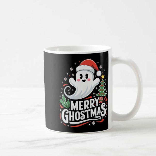 Mug Christmas Merry Ghostmas Santa Srit Xmas Pajamas S (Droite)