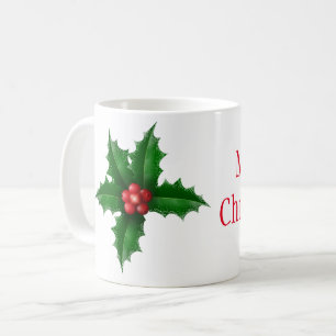 Mug Christmas Mug-Holly