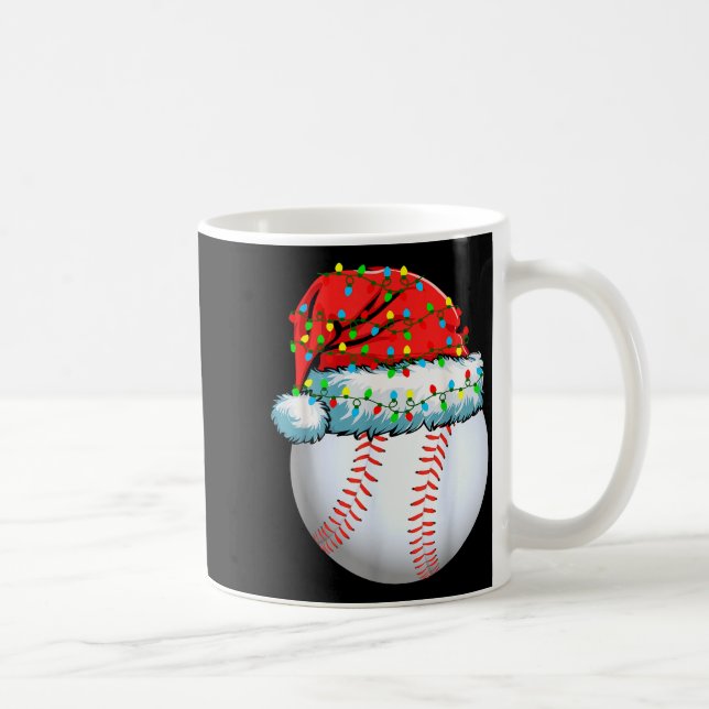 Mug Christmas Pajamas Family Matching Baseball Men Wom (Droite)