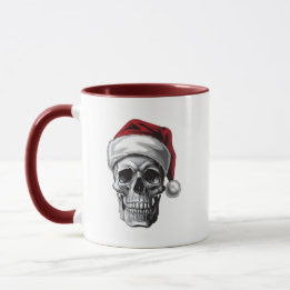 Mug Christmas Skull