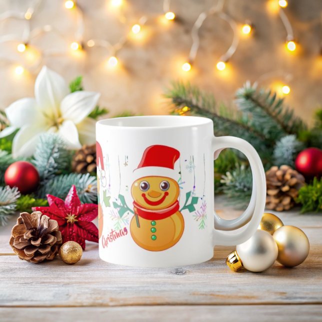 Mug Christmas Snowmen (Créateur téléchargé)