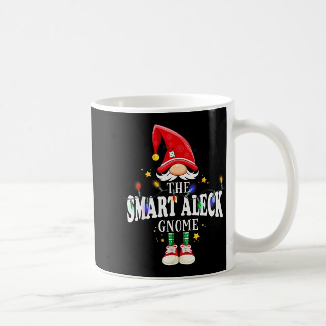 Mug Christmas The Smart Aleck Gnome X-mas Matching Pjs (Droite)