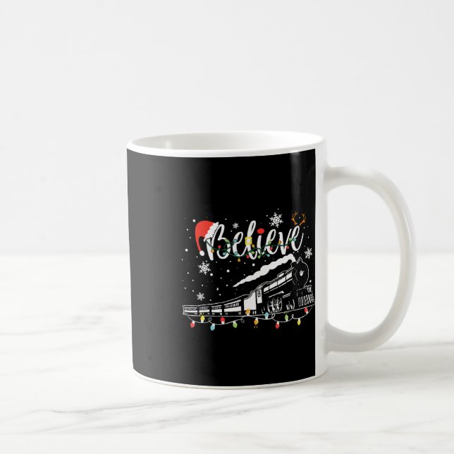 Mug Christmas Train Christmas Believe Polar Express Xm (Droite)
