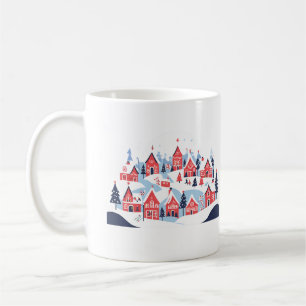 mug christmas village