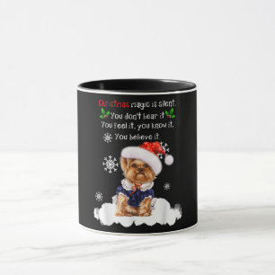 Mug Christmas Yorkshire Terrier Funny Yorkie Puppy