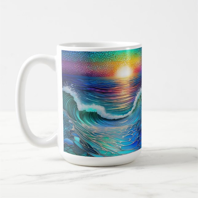 Mug Chroma Sea Seascape (Gauche)