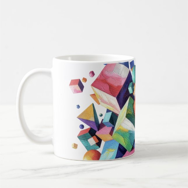 Mug Chromatic Cube Symphony (Gauche)