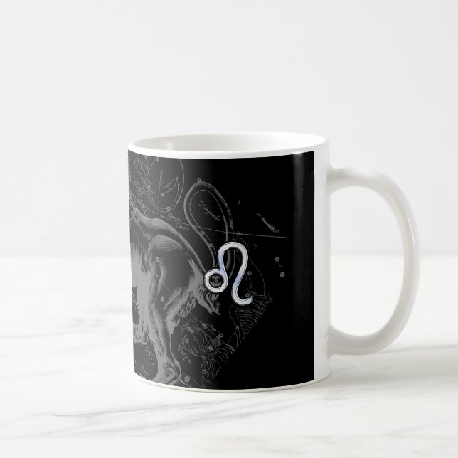 Mug Chrome like Leo Zodiac Sign on Hevelius 1690 (Droite)