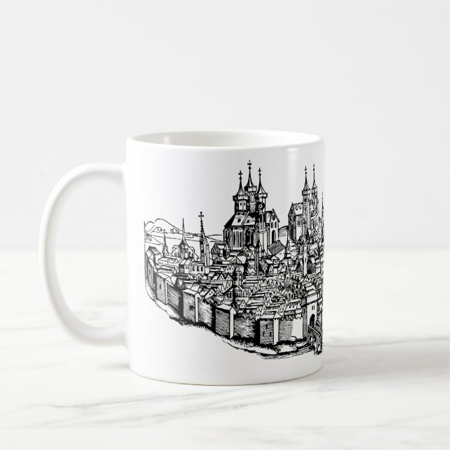 Mug Chronique médiévale d'Erfurt Premium de Thuringe A (Gauche)