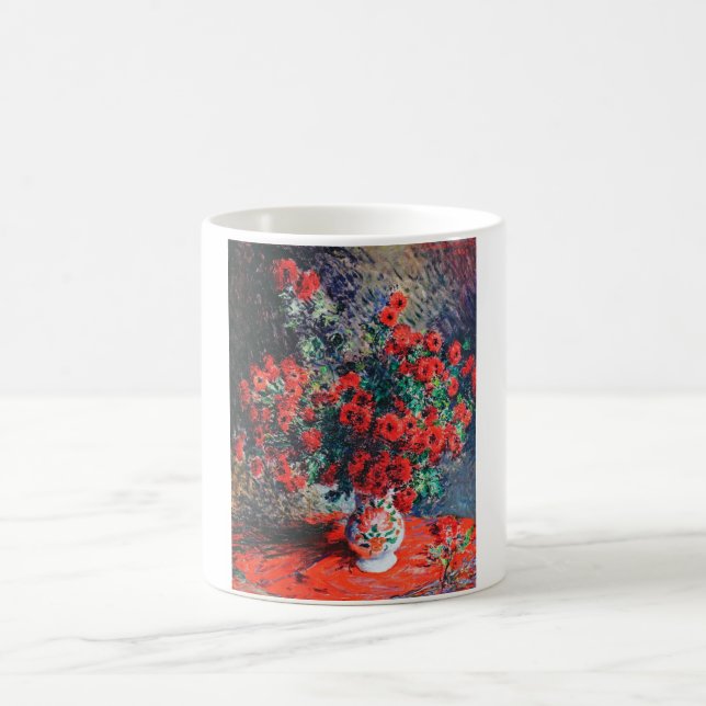 Mug Chrysanthème rouge, Monet (Centre)