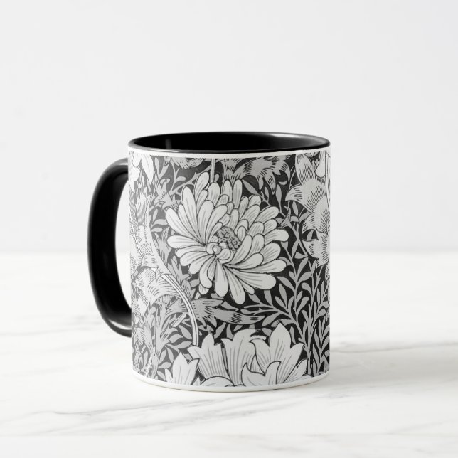 Mug Chrysanthemum Gray, William Morris (Devant gauche)