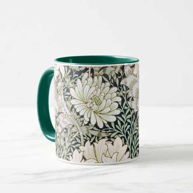 Mug Chrysanthemum, William Morris (Devant gauche)