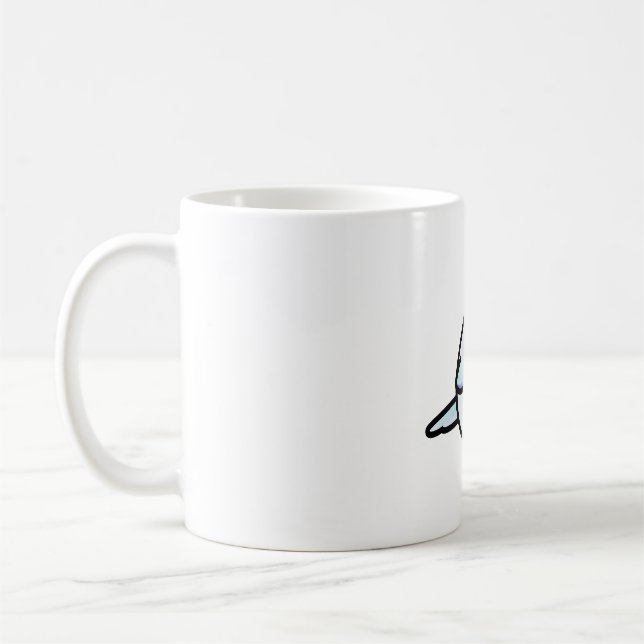 Mug Chubby Dilute clair Parrotlet bleu (Gauche)