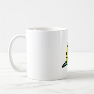 Mug Chubby Green Budgie - Femme
