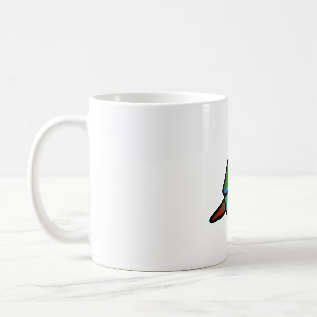 Mug Chubby Green Cheek Conure (Gauche)