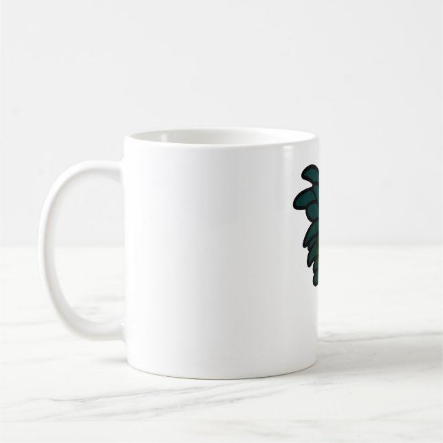 Mug Chubby japonais Bantam Rooster (Gauche)