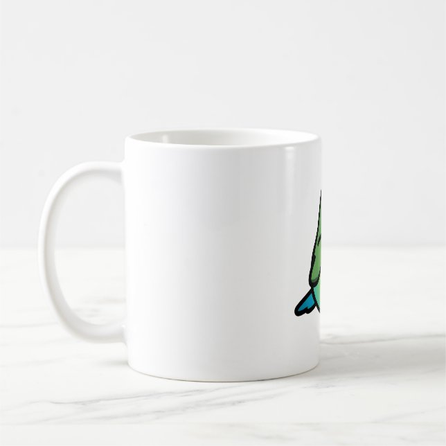 Mug Chubby Lovebird à face orange (Gauche)