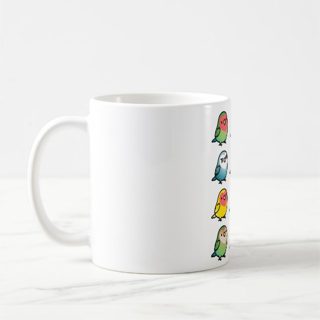 Mug Chubby Lovebirds (Gauche)