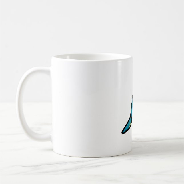 Mug Chubby Palm Noir Goliath Cockatoo (Gauche)