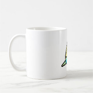 Mug Chubby Rainbow Spangle Budgie Homme