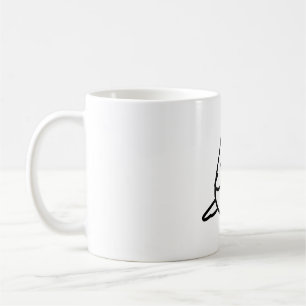 Mug Chubby White Anglais Budgie Femme