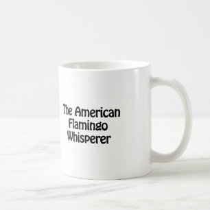 Mug chuchoter flamingo américain