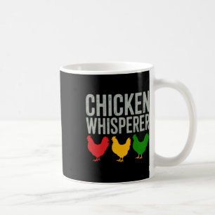 Mug Chuchoteur de poulet Amoureux de fermier Amusement