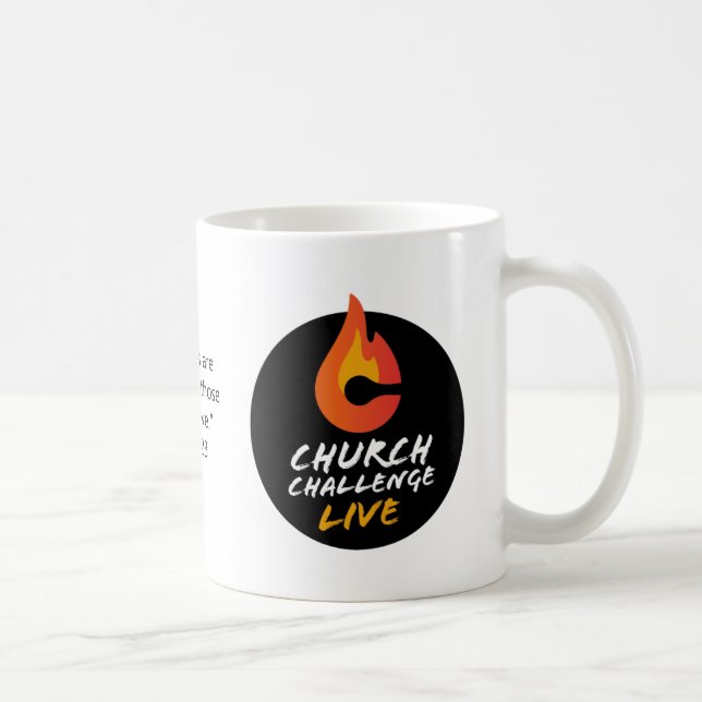 Mug Church Challenge Flame Toutes Les Choses Sont Poss (Droite)