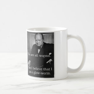 Mug Churchill : Je suis un Glowworm