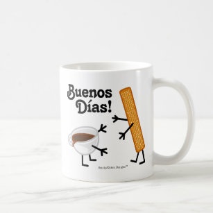 Mug Churro & Chocolat - Buenos Dias !