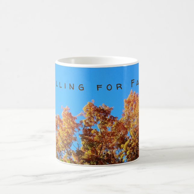 Mug Chute des feuilles d'automne (Centre)