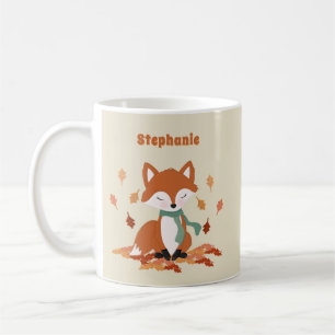 Mug Chute Fox Woodland Anniversaire