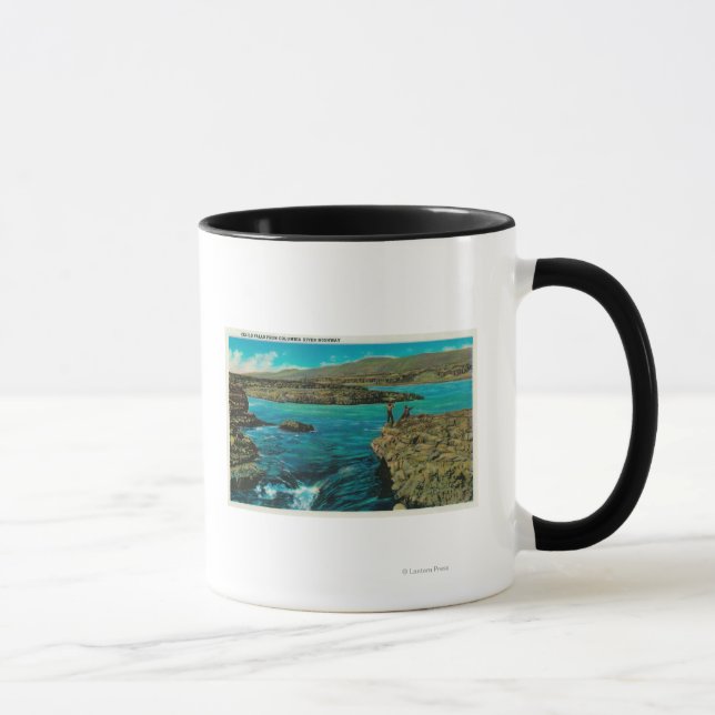 Mug Chutes Celilo sur le fleuve Columbia (Droite)