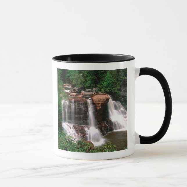 Mug Chutes de Blackwater, Virginie-Occidentale, pittor (Droite)