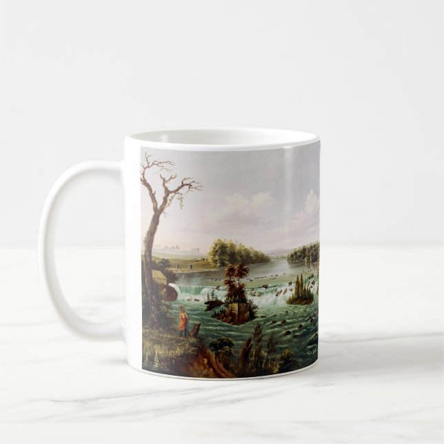 Mug Chutes de Saint Anthony par Henry Lewis (Gauche)