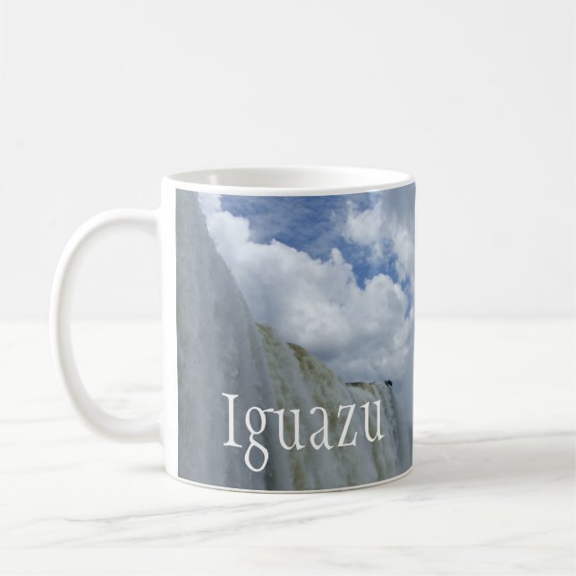 Mug Chutes d'Iguazu, rivière Iguazu, Argentine, Brésil (Gauche)