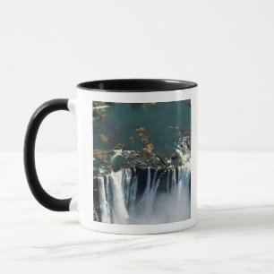 Mug Chutes Victoria, frontière entre la Zambie et le Z