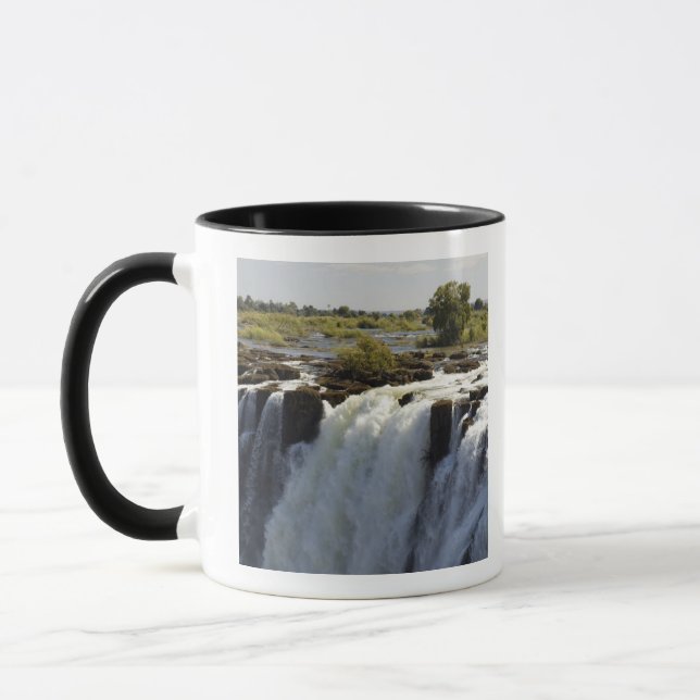 Mug Chutes Victoria, rivière Zambèze, Zambie. 2 (Gauche)