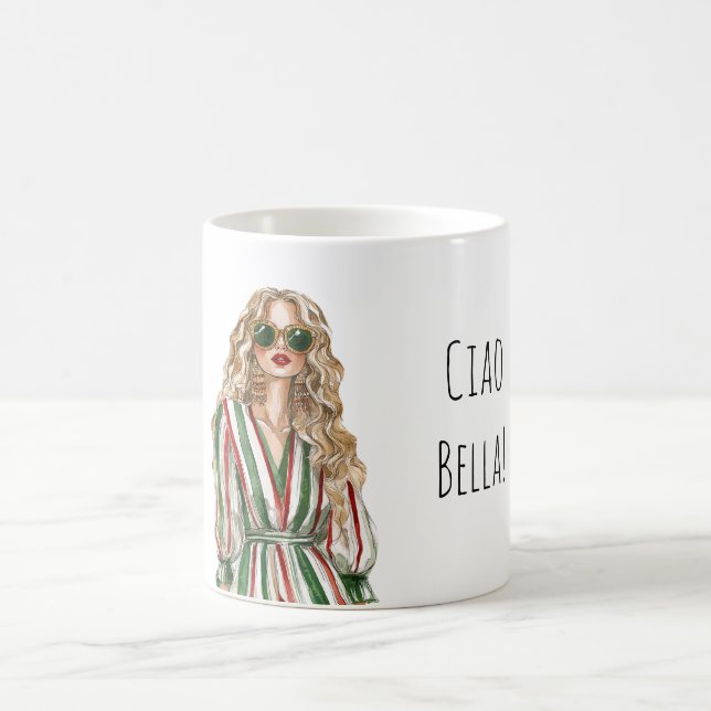 Mug Ciao Bella (bonjour belle) (Centre)