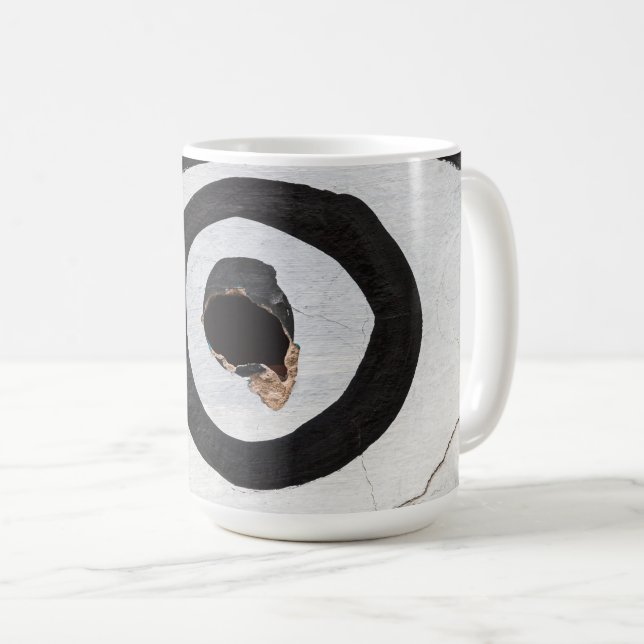Mug cible déchirures (Devant droit)